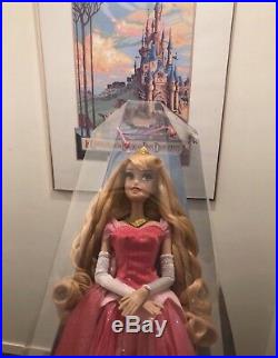 Poupée Princesse Aurore Diamond Castle Edition Limitée Disney Parks Avec Carton