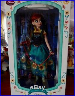 Princess Anna 17 Limited Edition Disney Store Doll Frozen Fever LE 5000 Elsa