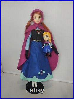 Princess Barbie Doll OOAK + Anna figure + Disney Frozen Comic Book Gift Set Lot