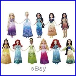 Princess Doll Set Shimmering Dreams Collection Girls Dolls 11 Pack Play Set Gift