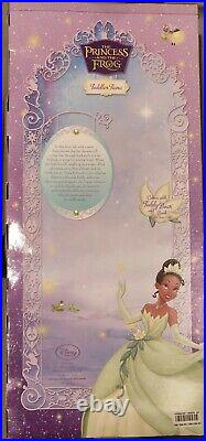RARE Disney Store 1st Toddler Tiana doll Princess and The Frog new in box