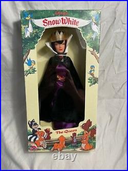 RARE Set Of 11 Bikin Disney Snow White & The Seven Dwarfs, Witch Dolls & Prince