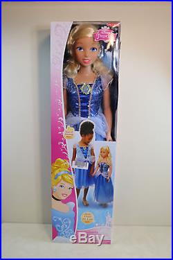 Rare Disney Princess Cinderella Doll 3' Tall My Size Lifesize New Original Box