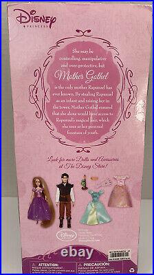 Rare Disney Store Tangled Rapunzel Mother Gothel Doll Villain Genuine Original