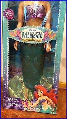 Rare Life Size Special Edition Disney Talking Ariel Doll