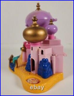 Rare Polly Pocket Disney Jasmine's Royal Palace Disney Aladdin Purple Dome