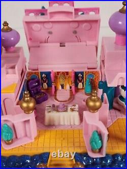 Rare Polly Pocket Disney Jasmine's Royal Palace Disney Aladdin Purple Dome