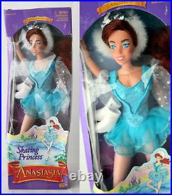 Rare Vintage 1997 Anastasia Skating Princess Doll Galoob New Sealed