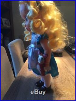 Really Rare Disney Store Alice Animator Doll