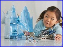 SINGING Disney Frozen Musical LIGHT UP Castle Play Set Elsa Anna figure dolls