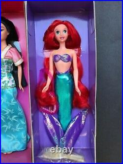 Sea Pearl Princess Ariel Doll Satiny Mulan Special Sparkle Tinkerbell Disney Lot