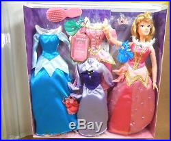 Sleeping Beauty Aurora Disney Store Exclusive 12 Inch Doll & Clothing Set RARE