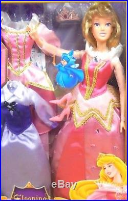 Sleeping Beauty Aurora Disney Store Exclusive 12 Inch Doll & Clothing Set RARE