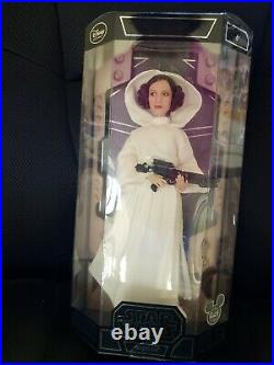 Star Wars Princess Leia Limited Edition Doll 2015 D23 Expo Disney Store NRFB