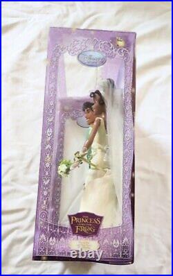 TIANA & NAVEEN ROYAL WEDDING Dolls Princess and the Frog Disney Store NIB 2010