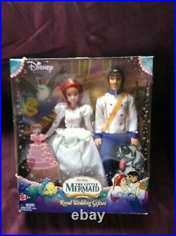 The Little Mermaid Wedding Party Gift Set Dolls Mattel (2006) NIB #J9569