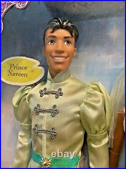 The Princess And Frog Princess Tiana & Prince Naveen Doll Wedding Gift Set New
