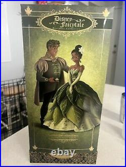 Tiana Princess And The Frog Fairytale Designer Collectors Doll Set
