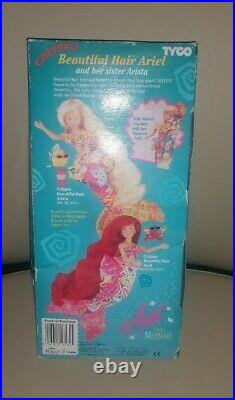Tyco Disney The Little Mermaid Calypso Beautiful Hair Arista Doll Ariel Princess