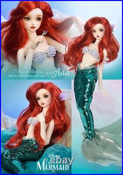 VOLKS Super Dollfie DISNEY PRINCESS Collection SDGr Ariel Doll Japan NEW