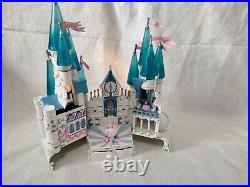 Vintage 1996 Cinderella's Star Castle Polly Pocket Playset Disney lights sounds