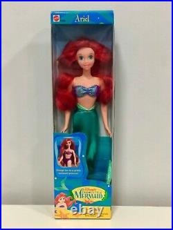 Vintage 1997 Mattel Disney ARIEL Little Mermaid/Swimsuit Princess Doll 17595