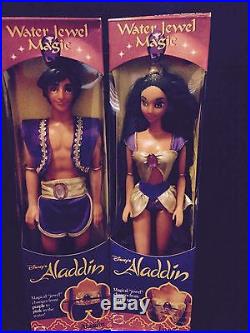 Vintage Disney Dolls 1993 Aladdin & Princess Jasmine (PURCHASE BEFORE TRUMP BAN)
