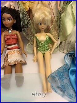 Vintage Disney Princess Barbie Dolls 16 Doll Lot
