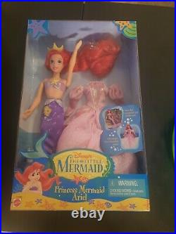 Vintage Mattel 1997 Disney's The Little Mermaid Princess Mermaid Ariel Doll NEW