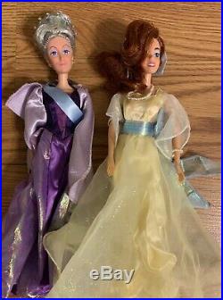 Vtg Empress Marie & Princess Anastasia Disney Barbie Doll Lot