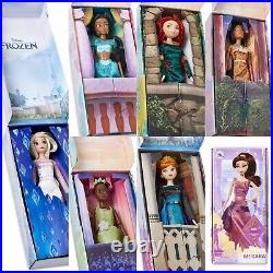 Walt Disney Princess Set of 7 Classic Princess Dolls 11.5'' NEW